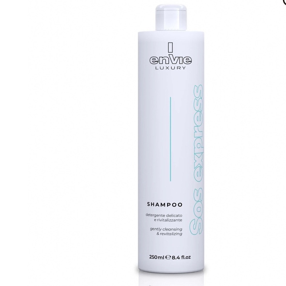 Envie Luxury Sos Express Shampoo 250ml 8.4oz Gently Cleansing Revitalizing Italy